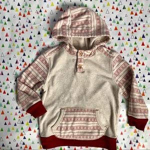 Genuine Kids by Oshkosh Boys Aztec Striped Hoodie